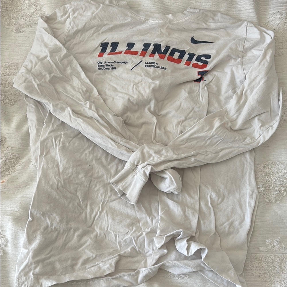 Nike Illinois Graphic Long Sleeve Shirt